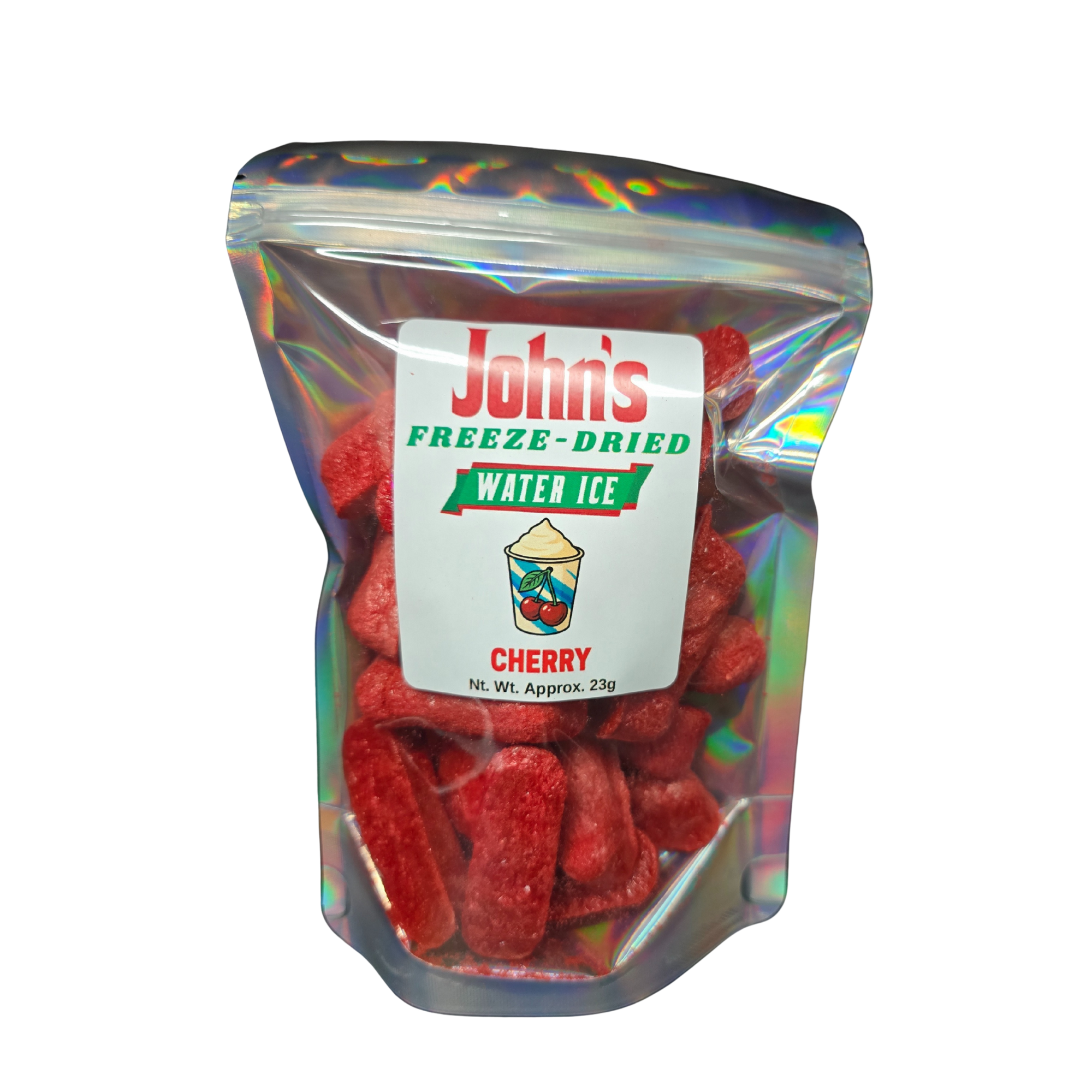 Freeze-Dried Water Ice