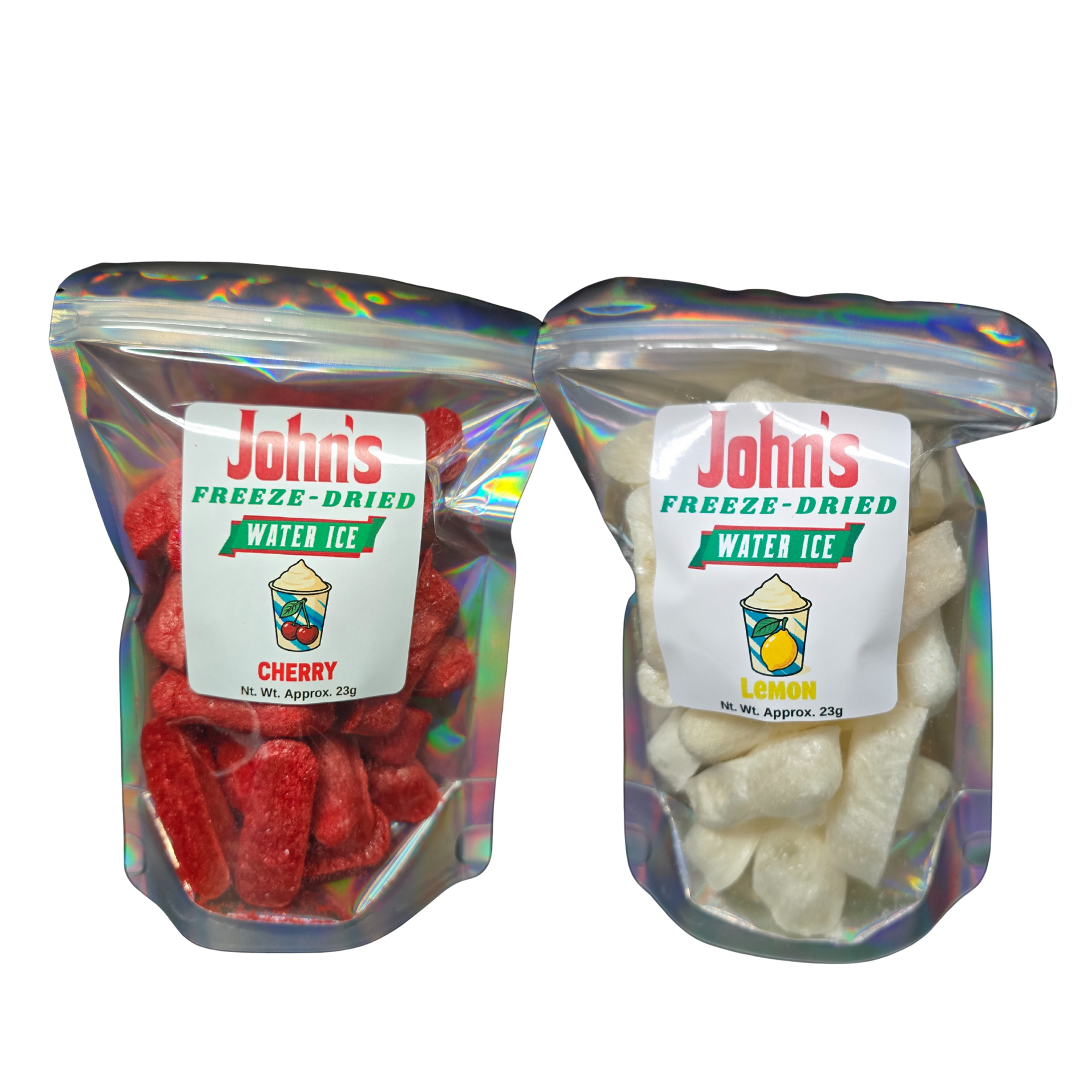 Freeze-Dried Water Ice