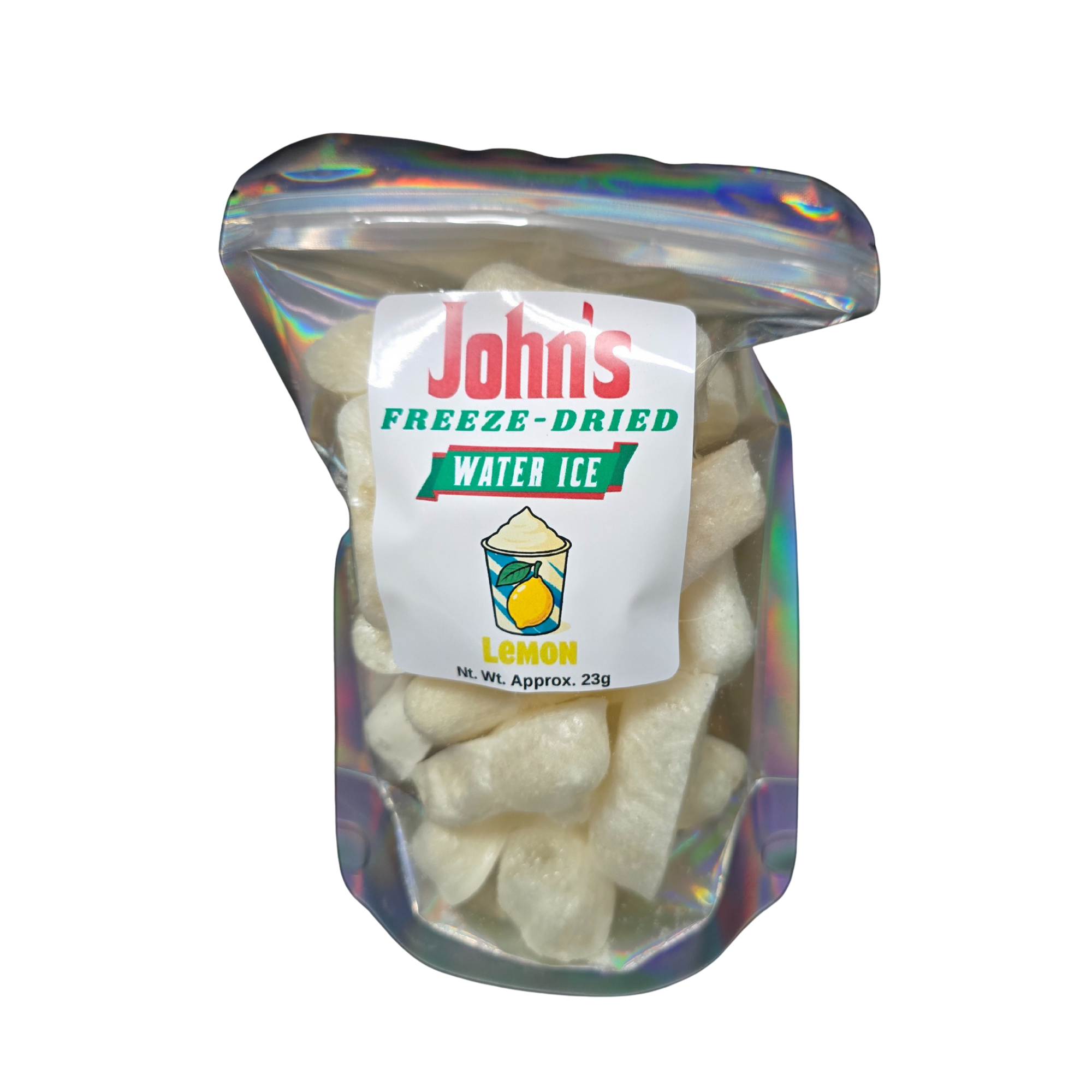 Freeze-Dried Water Ice