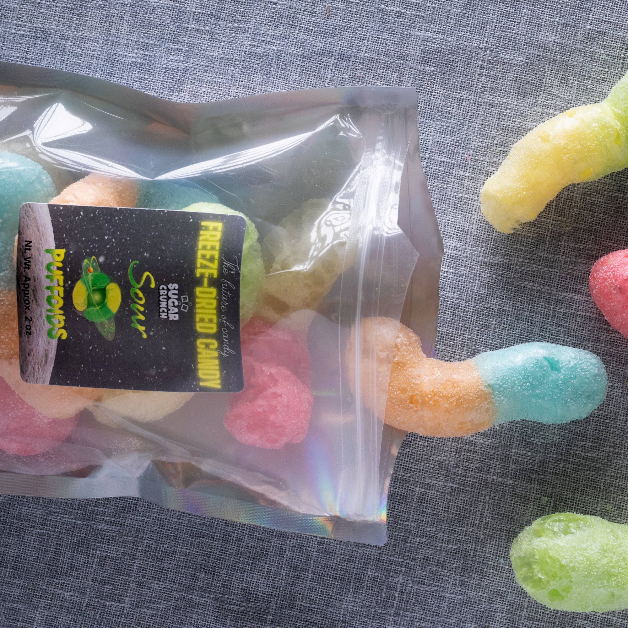 (Wholesale) Sour Puffoids 12-Bag Case