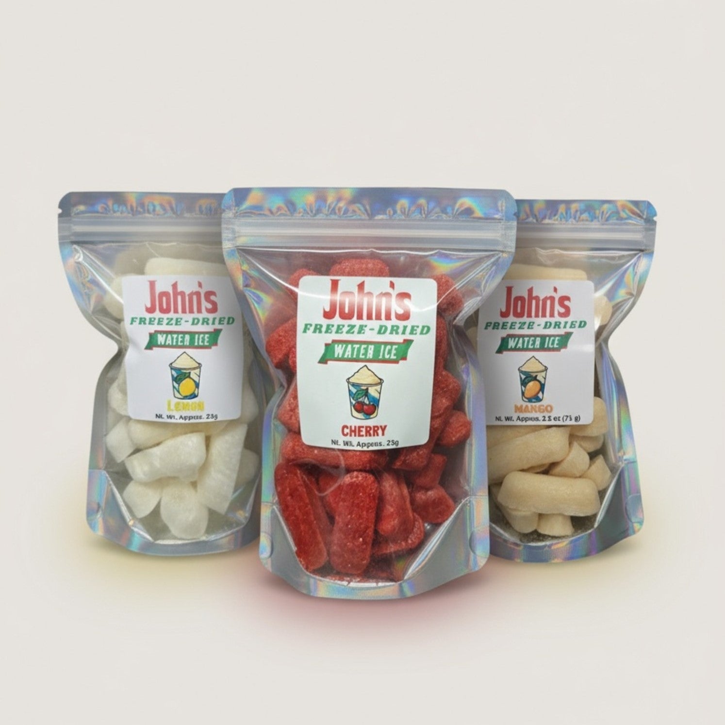 Freeze-Dried Water Ice